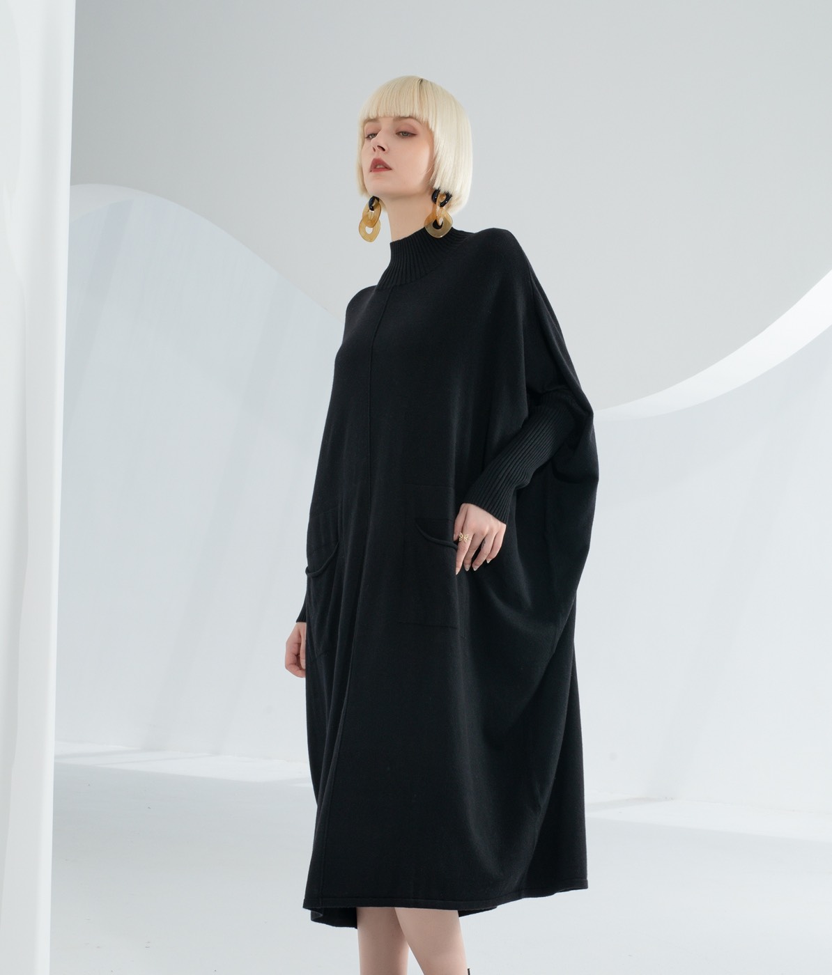 Style 22863, on a model, another colourway