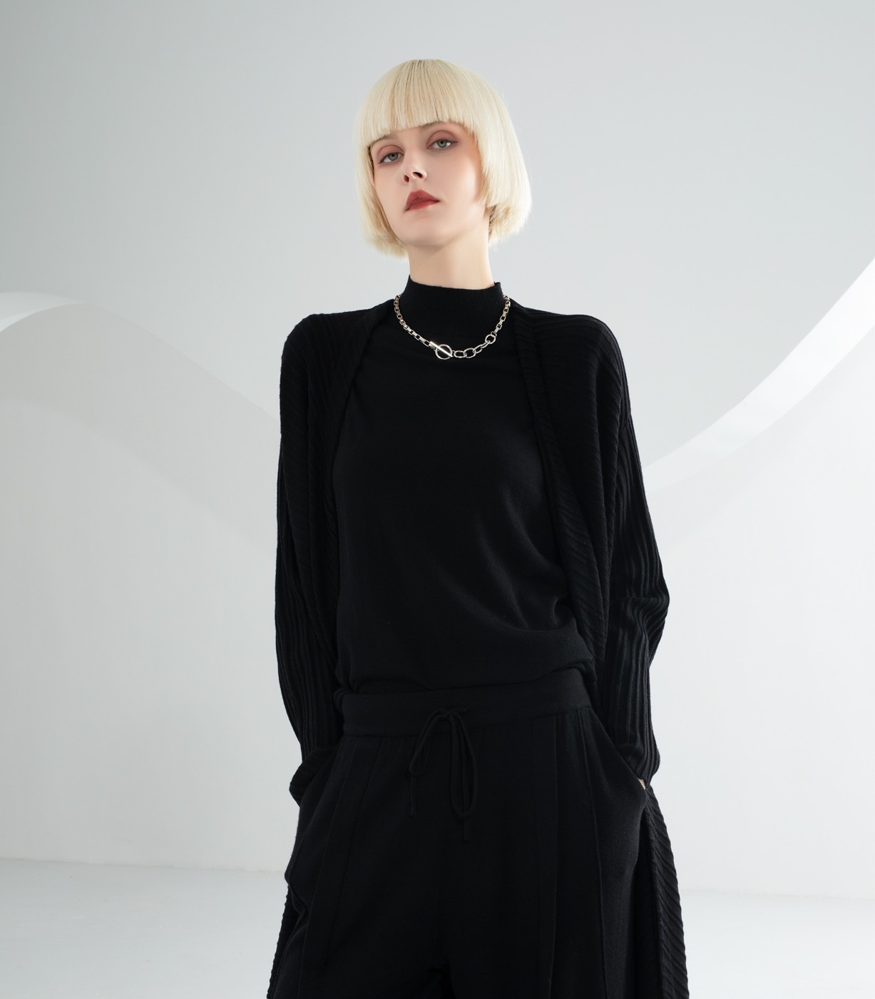 Style 22888, on a model, another colourway