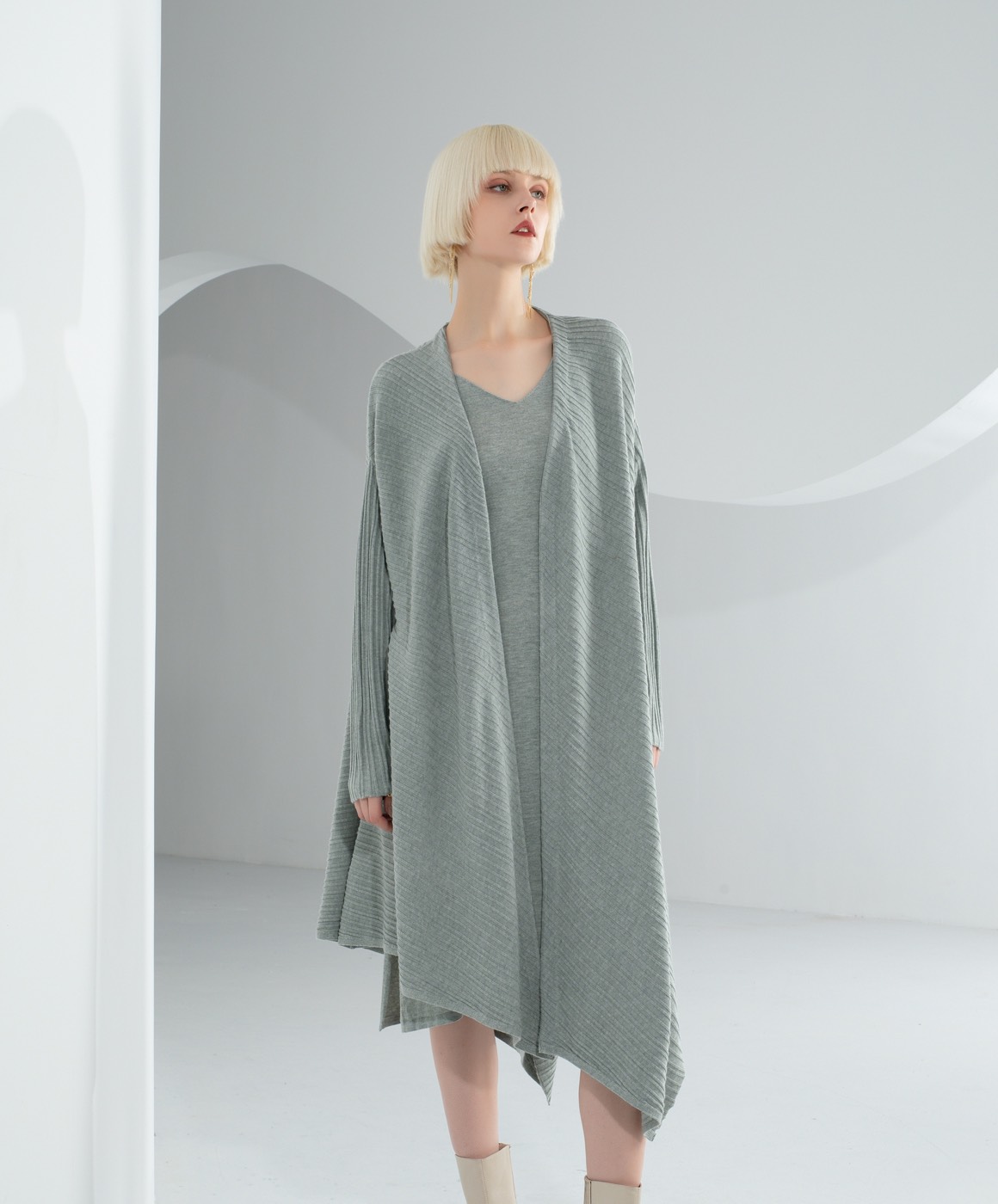 Style 22888, on a model, another colourway