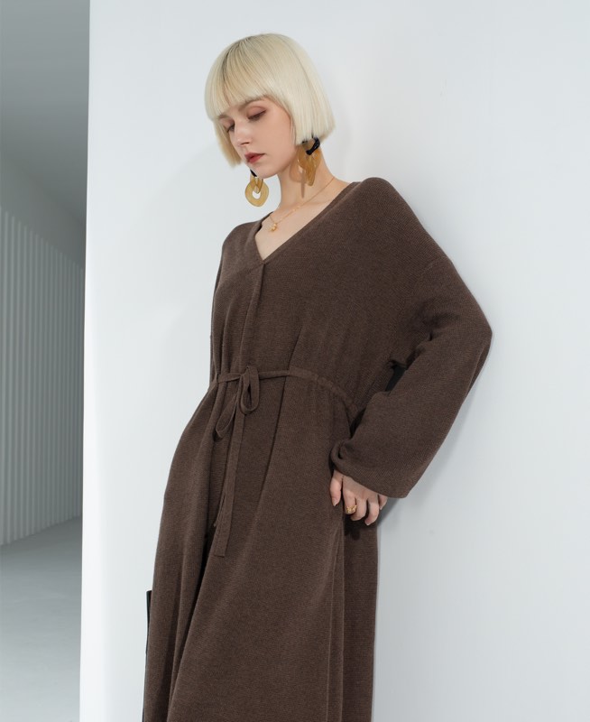 Style 22889, on a model, front view