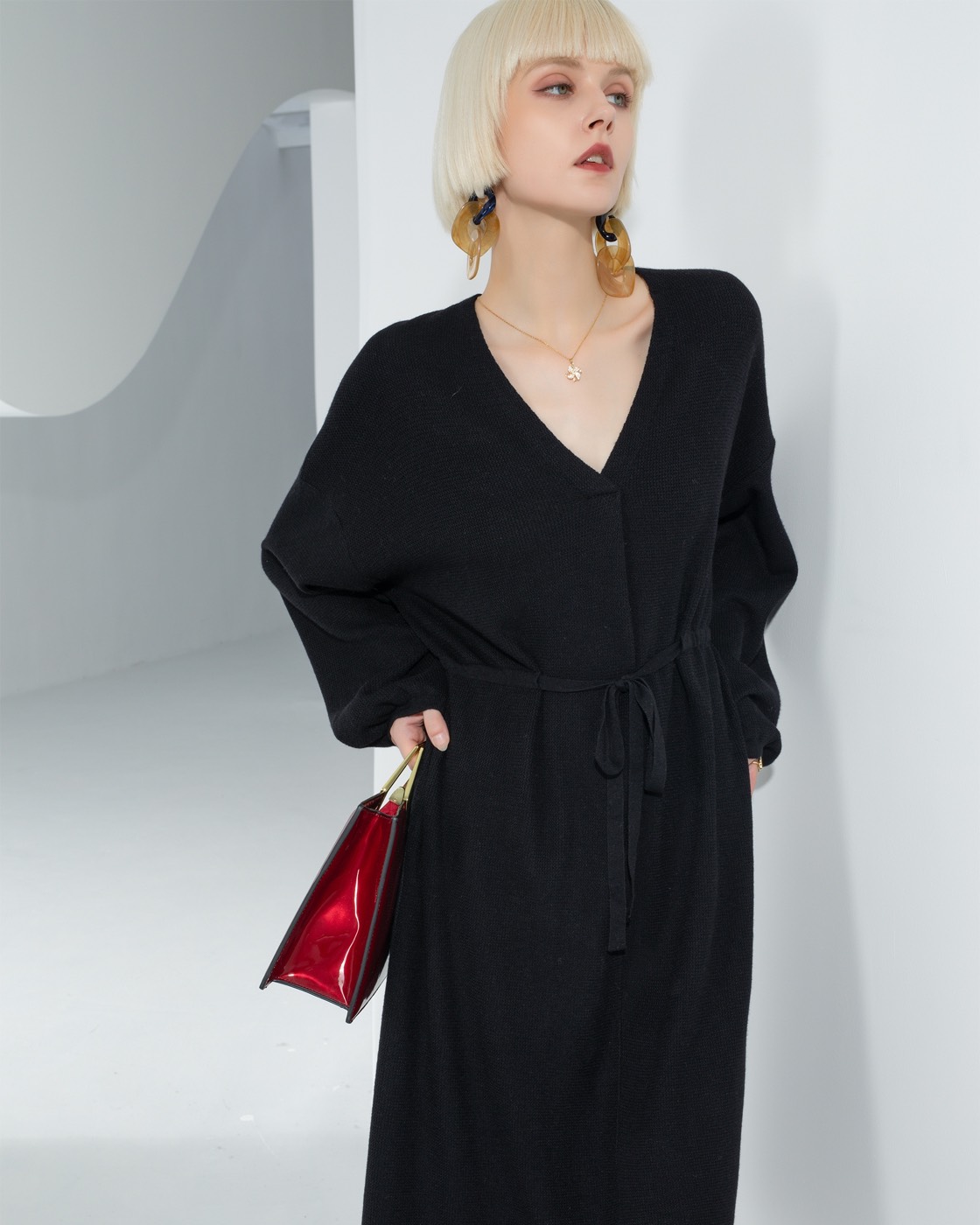 Style 22889, on a model, another colourway