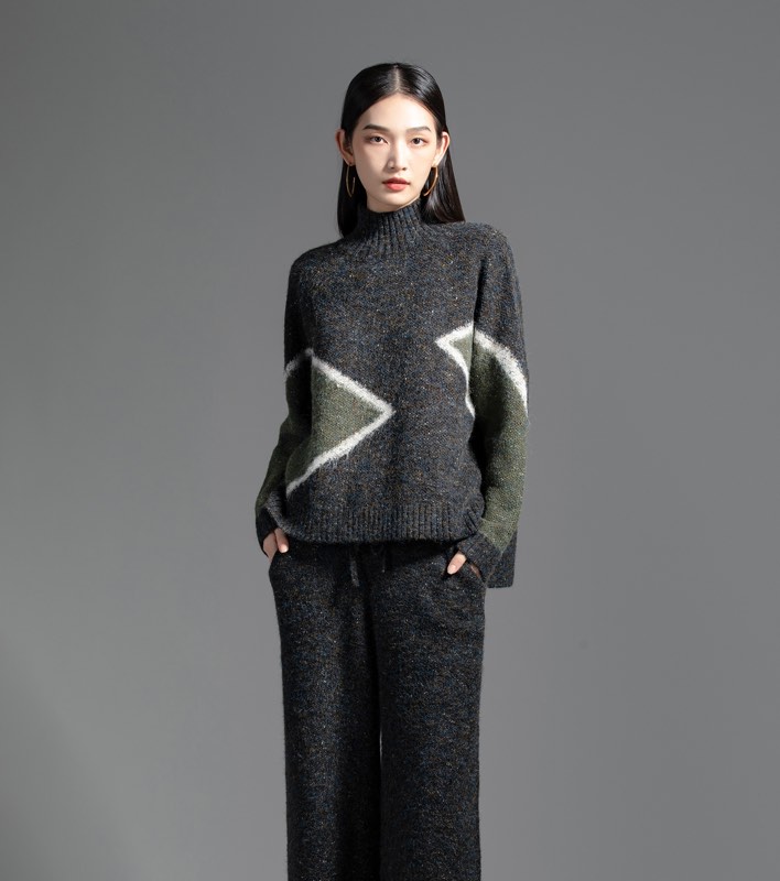 Style 22937, on a model, front view