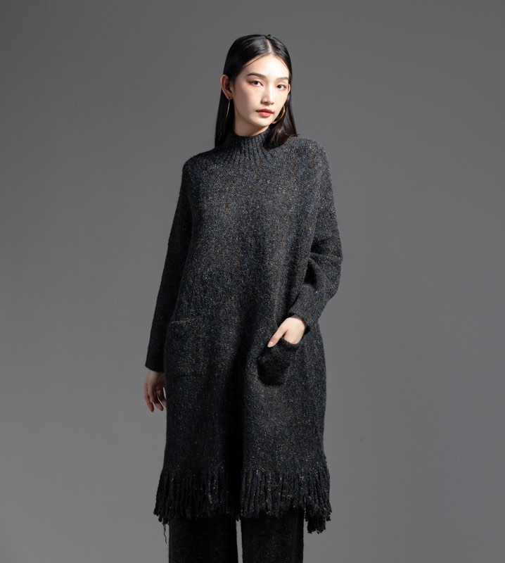 Style 22950, on a model, front view